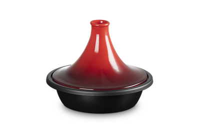 Tajine ghisa  cm. 31 rosso ciliegia