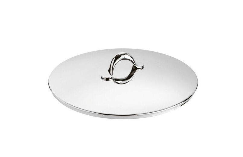 Set Casseruola alta 1 manico con coperchio Kikka cm.14 acciaio inox