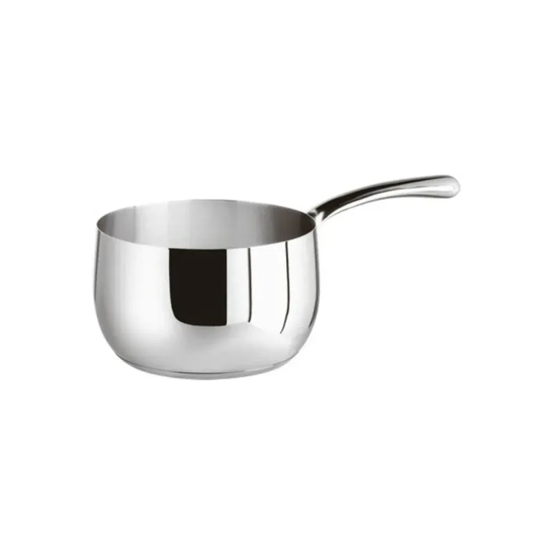 Casseruola alta 1 manico Kikka cm. 16 acciaio inox Casseruola alta 1 manico Kikka cm. 16 acciaio inox