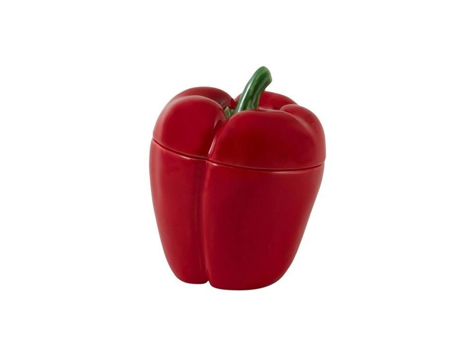 Scatola peperone ( pimento ) piccola rossa