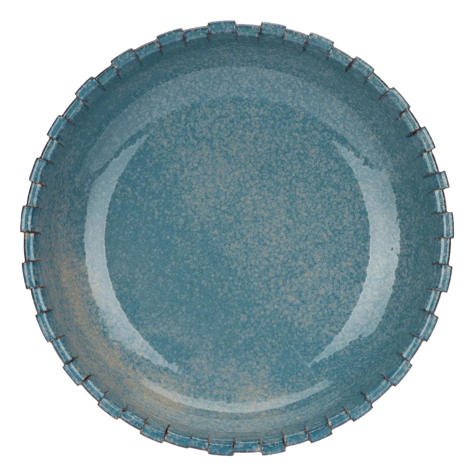 Centrotavola M Blu, SFRANGIATO 31 cm.