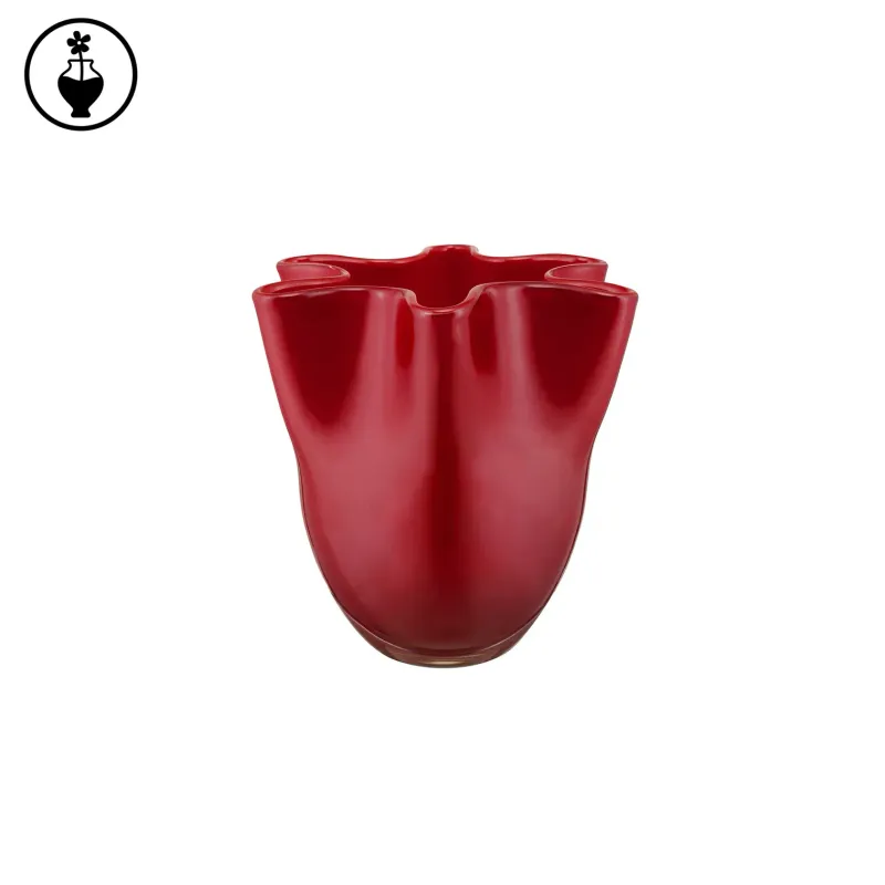 Vaso rosso M TEMPO