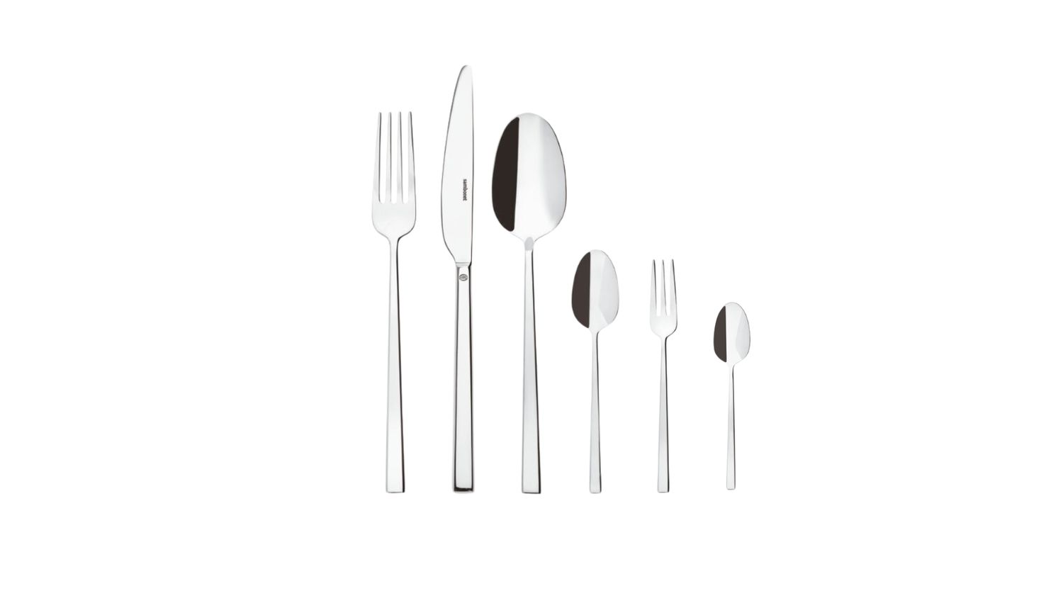 Set Posate 36 pz. Rock acciaio inox - Sambonet