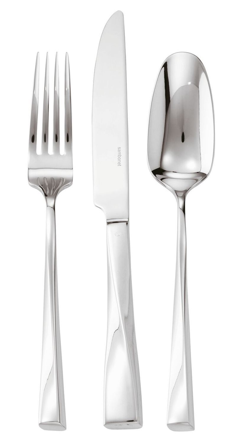 Posto tavola mod. Twist acciaio inox Sambonet
