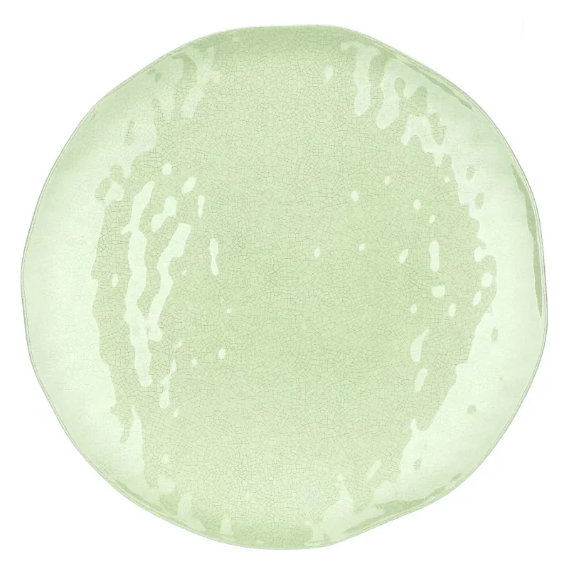Vassoio Tondo Atmosfera verde cm.42