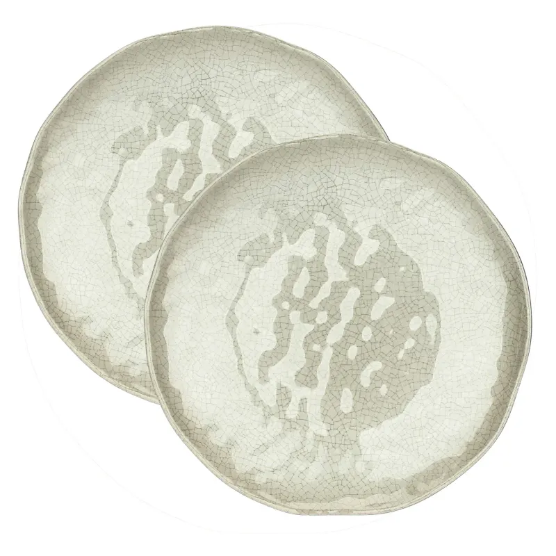 Set 2 piatti frutta  Atmosfera tortora Ø21 cm