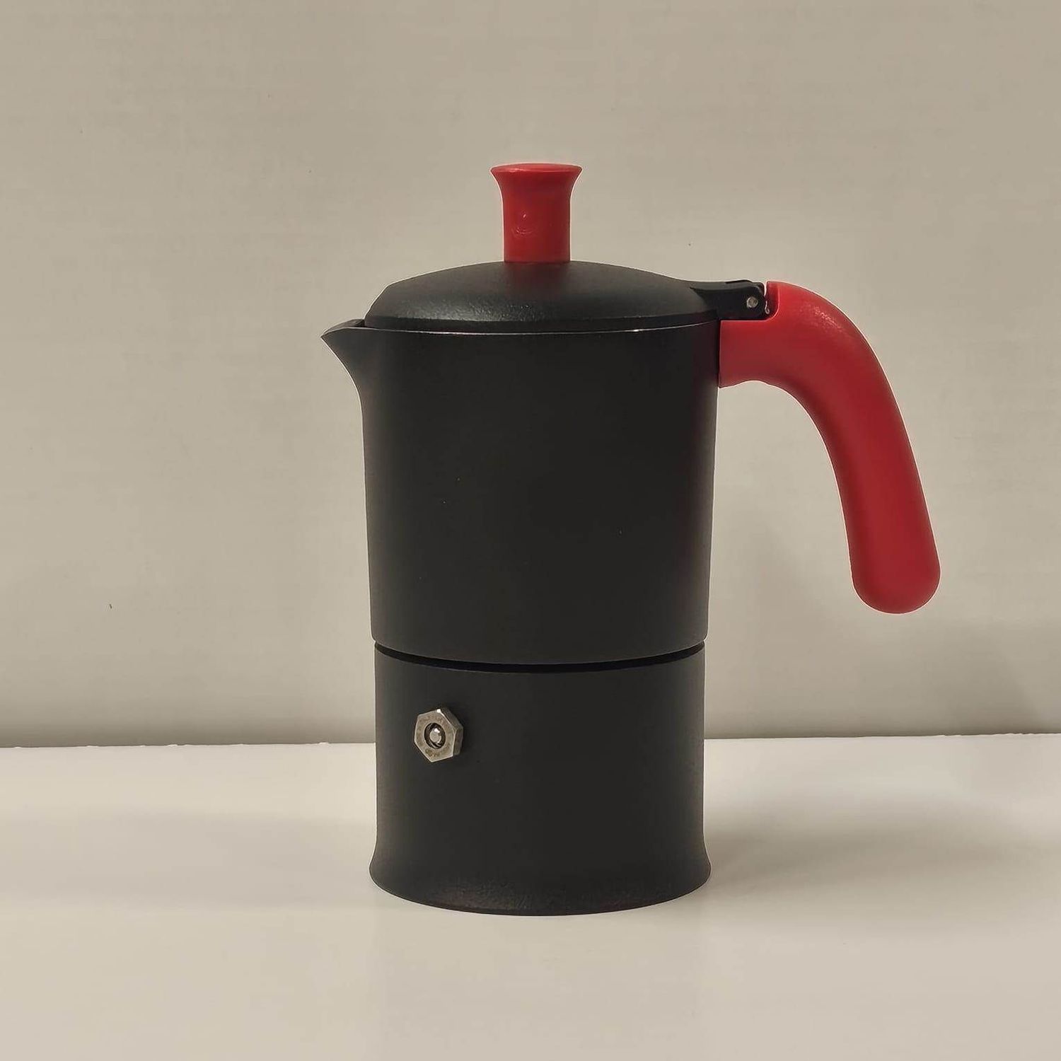 Caffettiera Libellula nera 3 tazze Gas