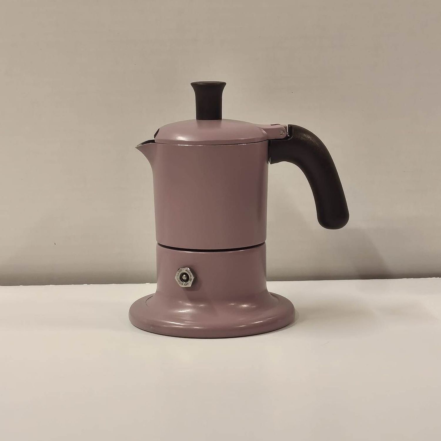 Caffettiera Coccinella cipria 1 tazza induzione