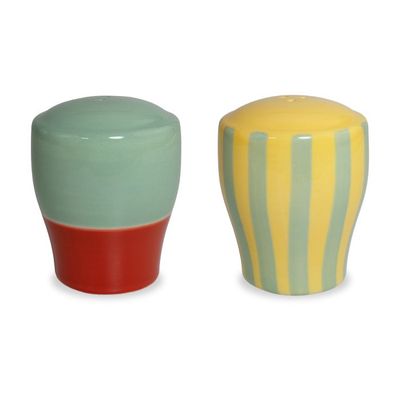 Set sale e pepe in stoneware Sintra. Versione A.