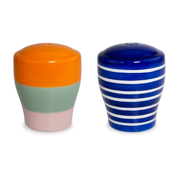 Set sale e pepe in stoneware Sintra. Versione B.