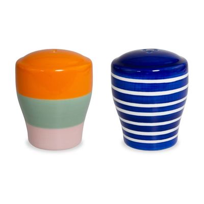 Set sale e pepe in stoneware Sintra. Versione B.