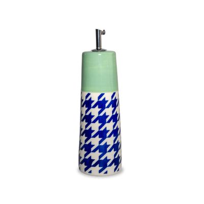 Oliera/Acetiera in stoneware Sintra. Capacità 490 ml. Versione blu.