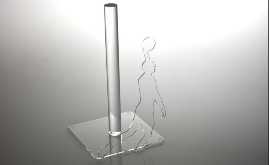 Porta scottex plexiglas giocatore basket