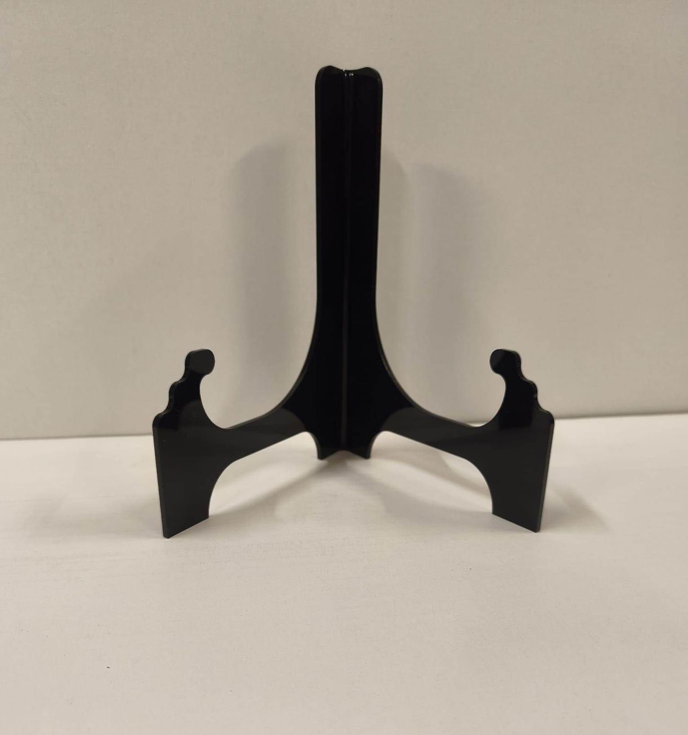 Reggipiatto plexiglas nero