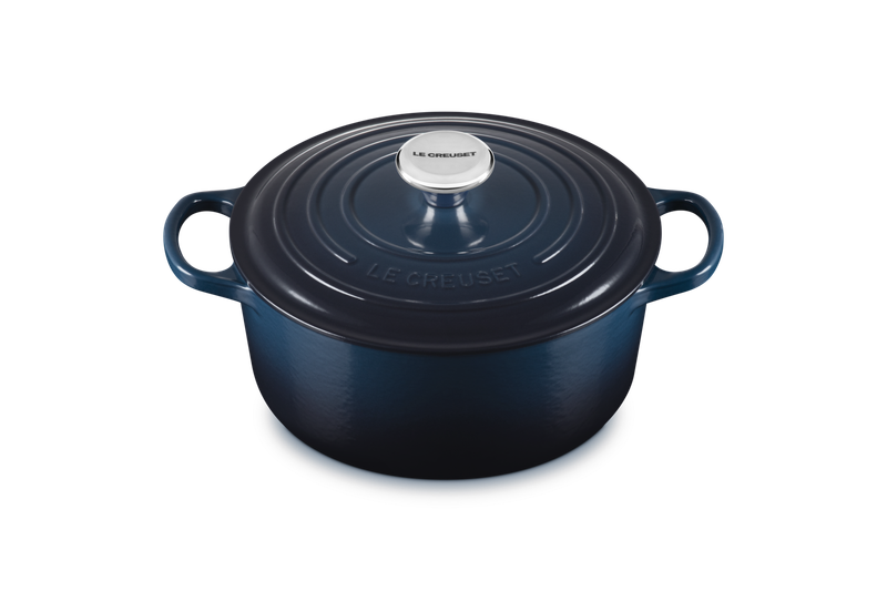 Set Le Creuset Blu Nuit: Cocotte Rotonda Evolution 24 cm + Bollitore Kone 1,6 L
