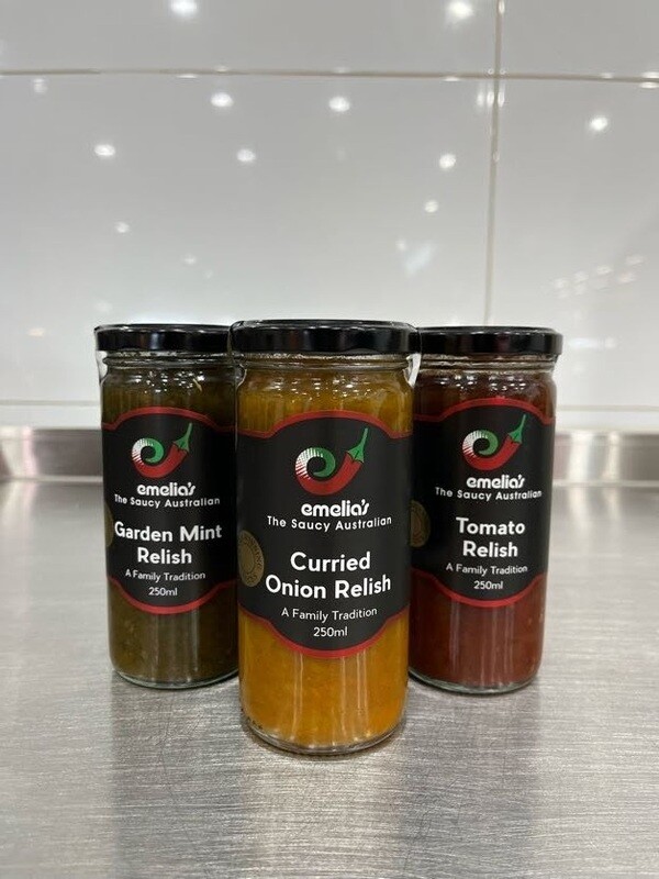 Emelia's Relish Range 250mL