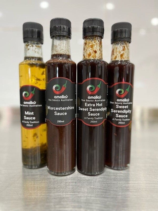 Emelia's Sauces Range 250mL