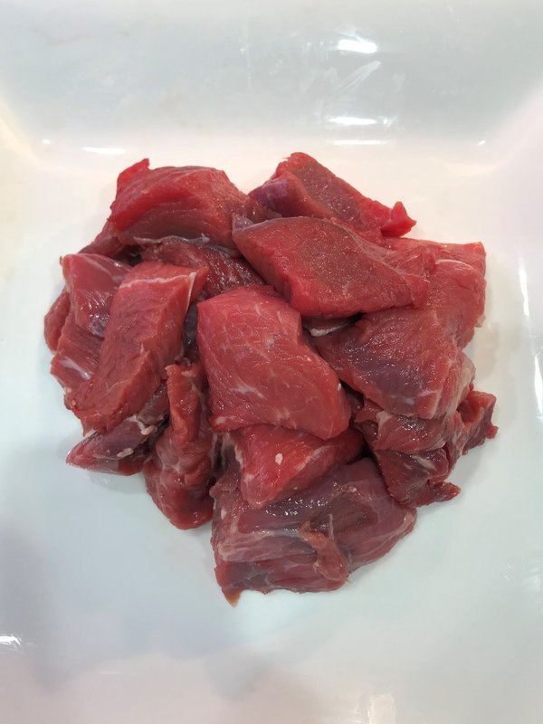 Speckle Park Diced Beef