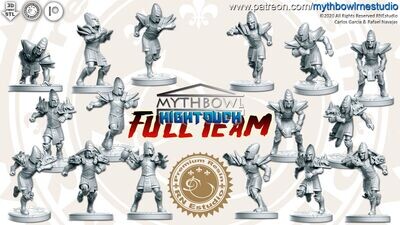 Mythbowl Team - Hightouch - High Elves