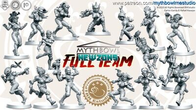 Mythbowl Team - Newzon Amazons