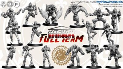 Mythbowl Team - Revenants - Vampire