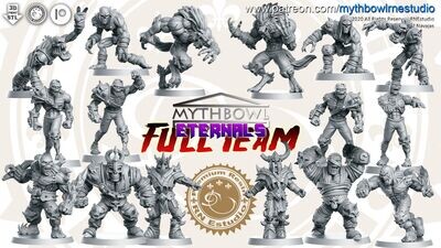 Mythbowl Team - Eternals - Undead Mythbowl Team - Eternals - Undead