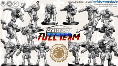 Mythbowl Team - Amphibians - Lizard men