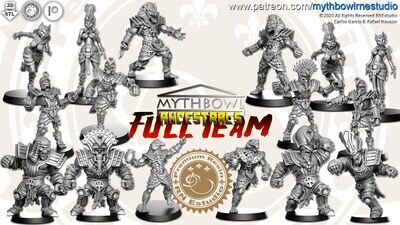 Mythbowl Team - Ancestrals - Egyptian undead