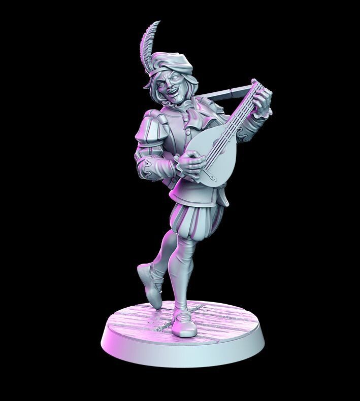 Delione the Human Bard