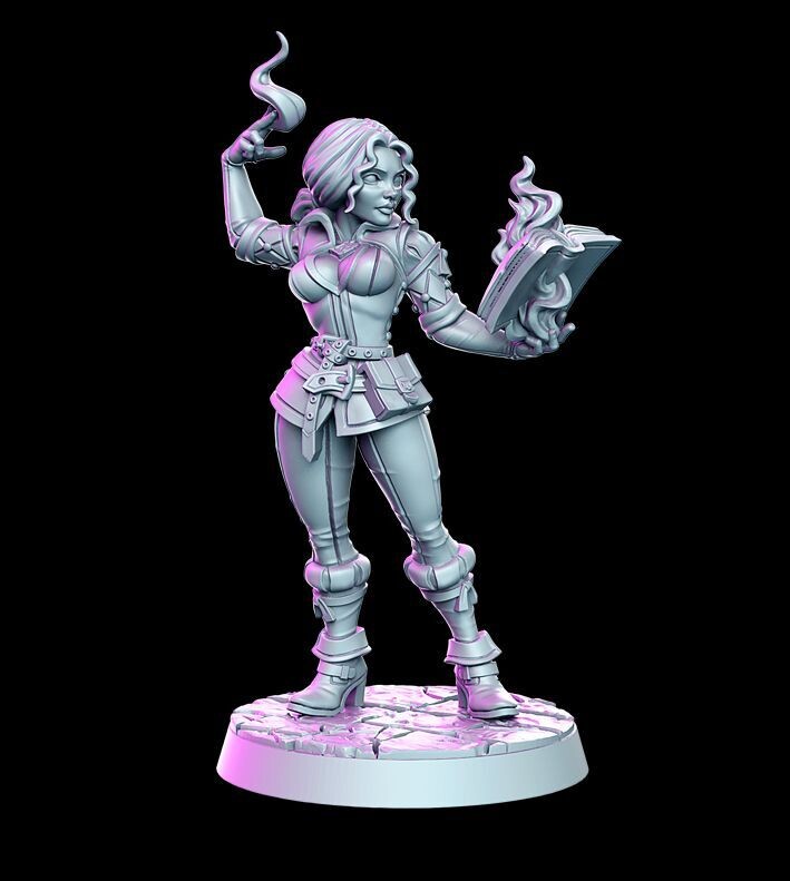 Silveria the Human Wizard