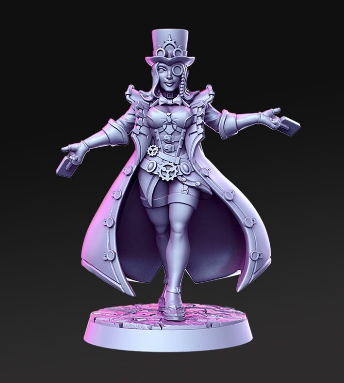 Diotta Greeze the Steampunk Harrower