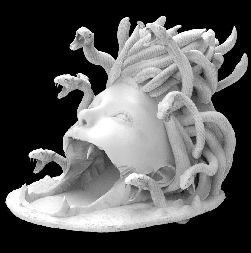 Medusa Black Blossom