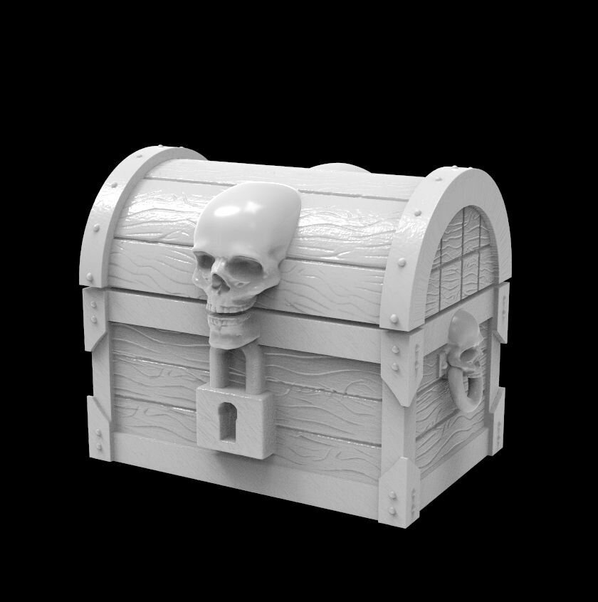 Pirate Chest Black Blossom