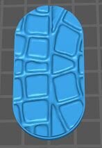 25mm x 50mm Round Cobblestone Base 05