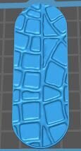 25mm x 70mm Round Cobblestone Base 03