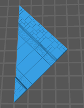 6mm Roadway - 45 degree corner (Left)