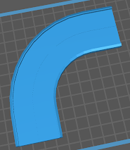 6mm Roadway - overpass 90 degree long turn