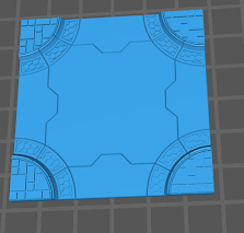 6mm Roadway - T intersection