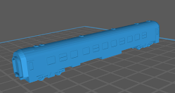 6mm Train Car