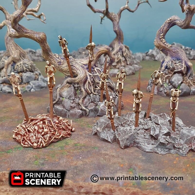 Impaled Skeletons