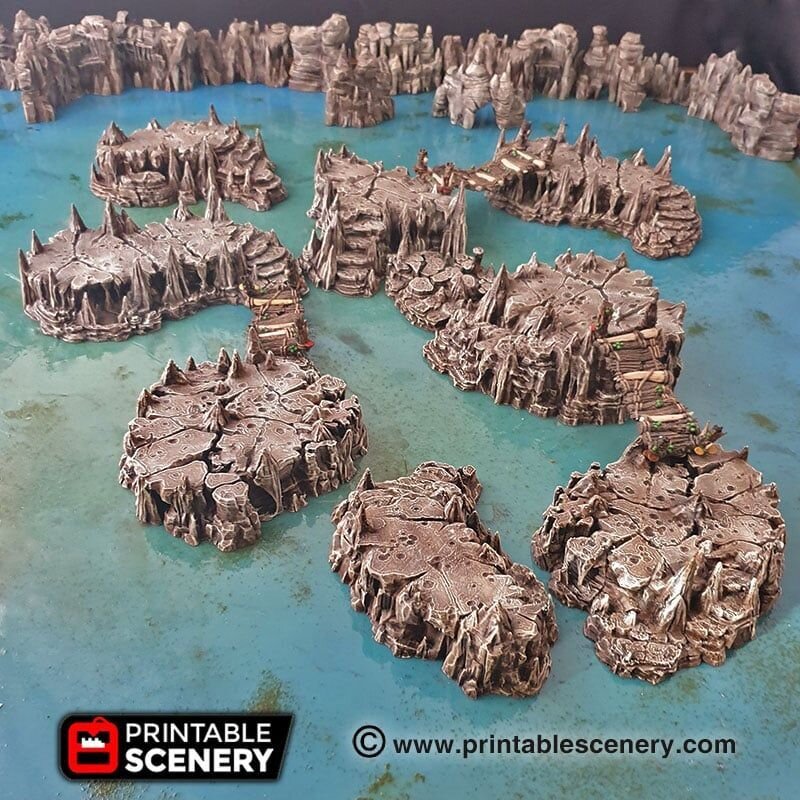 Raised Caverns