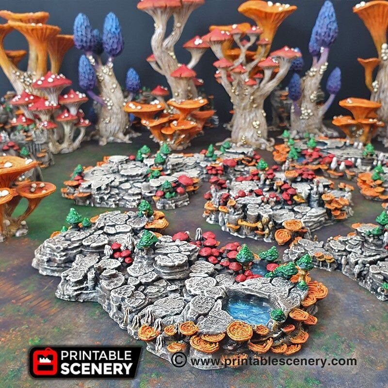 Shroom Grotto Floors