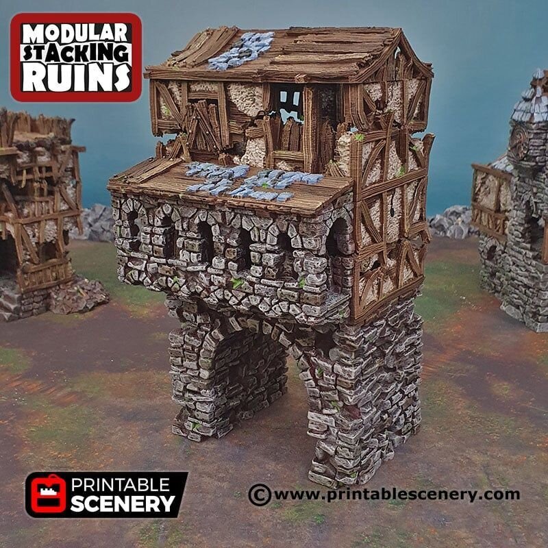 Ruined gatehouse: Entrance Gate