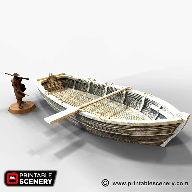 Long Boat (Row Boat)