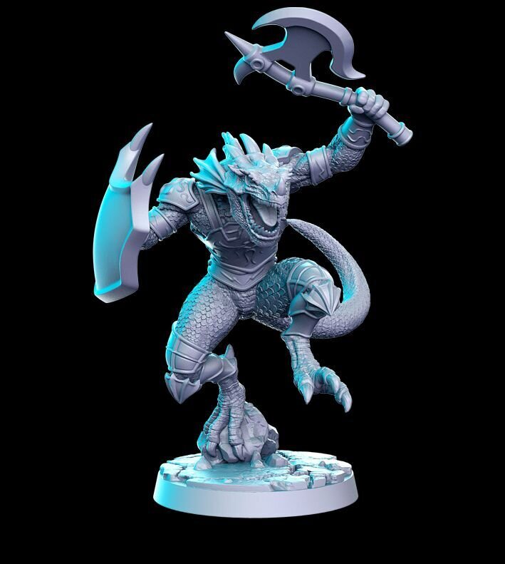Saurian the Lizardman Gladiator