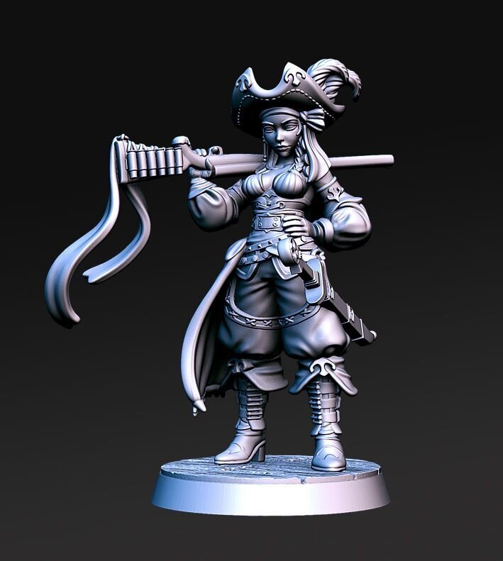 Stella Marissa the Pirate Shotgunner