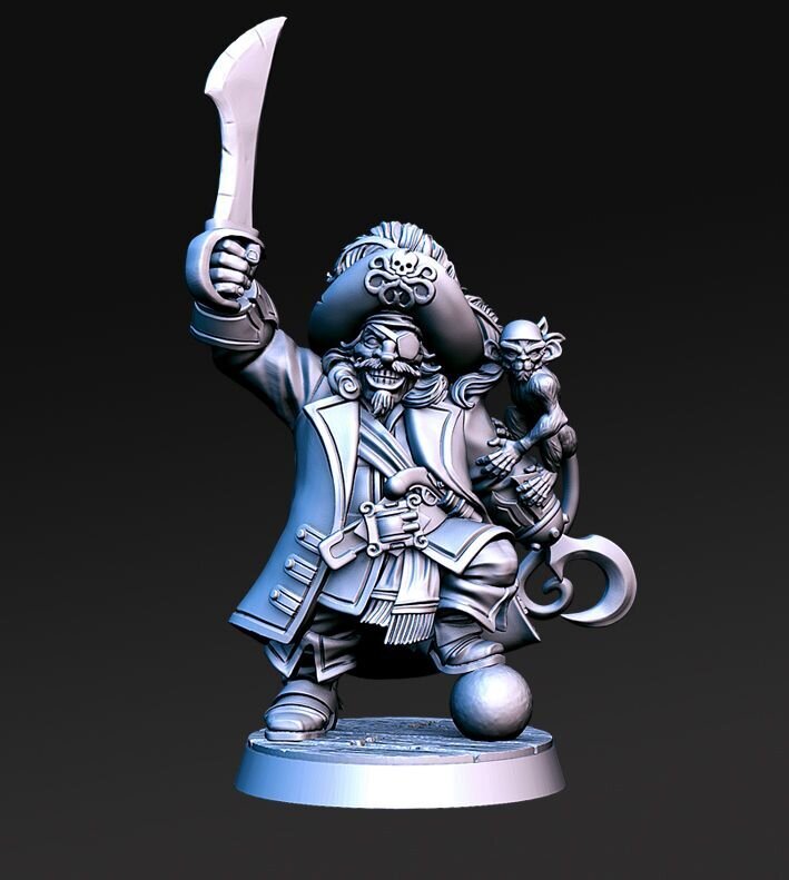 Madolff One Eye the Dwarf Pirate
