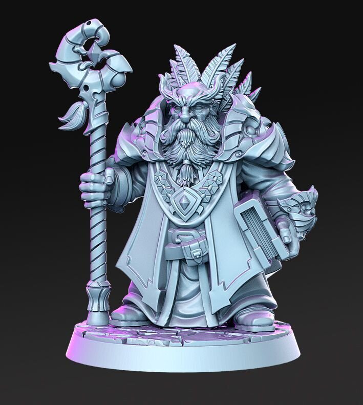 Draloth the Dwarf Wizard
