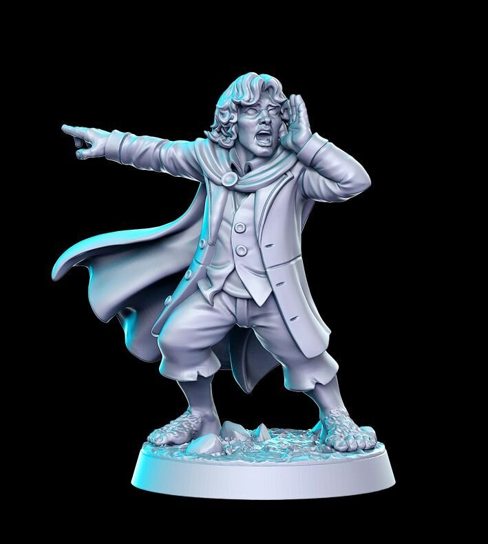 Peregar Bullock the Halfling Adventurer