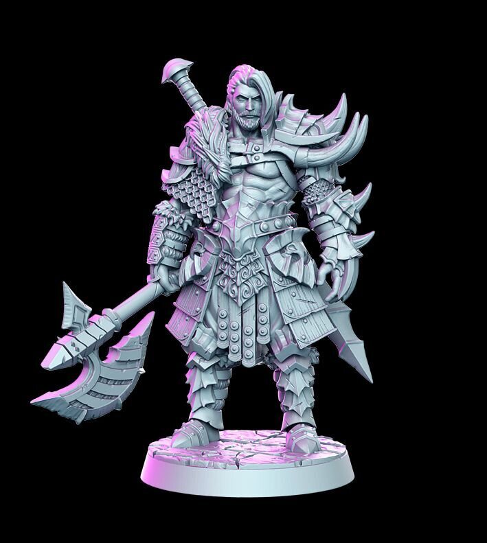 Kron the Human Barbarian